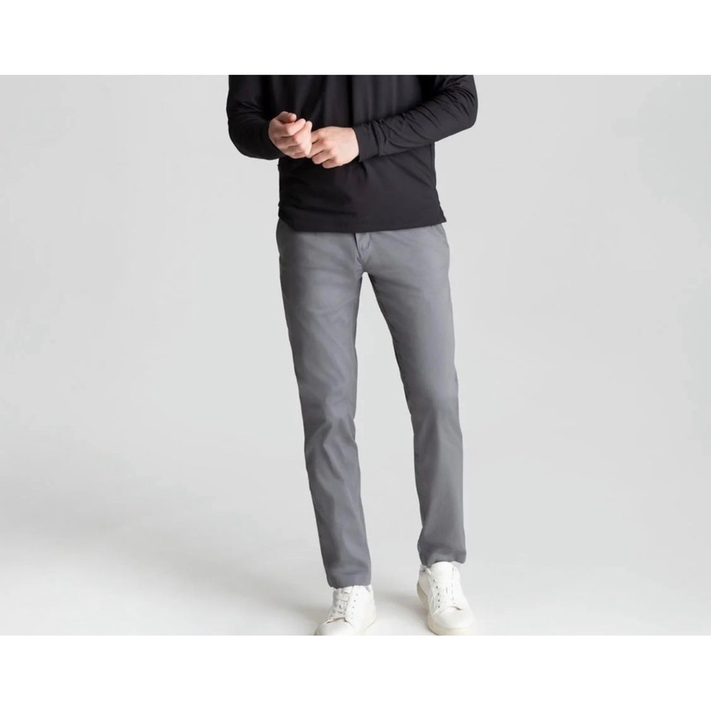 Birddogs Boomstick Stretch Khaki pants 32x30 gray golf performance‎ classic